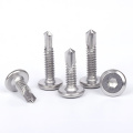 410 Flat Head Socket Hex Self Drilling Screws